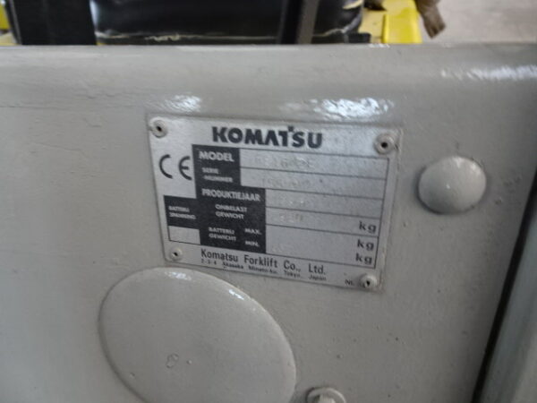 Elektrostapel KOMATSU - Image 9